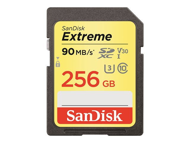 Sandisk Extreme 256 Gb Secure Digital